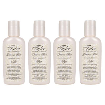 Tyler Candle 93103 Tyler 2 ounce Hand Cream Lotion, Pack of 4
