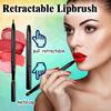 2 Pack 4 in 1 Makeup Brush Set, Retractable Lip Brush for Lipstick, Powder Foundation Brush, Concealer Brush, Eyeshadow Brush, Lip Brush Applicator, Double Ended Makeup Brush for Liquid, Cream, Powder view 3