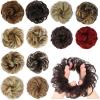 Bun Hair Piece Messy Bun Hair Pieces for Women, Wavy Curly Bun Hair Extension Elastic Band Synthetic Chignon Updo Hair Piece Fluffy Hair Bun Scrunchies Accessories Bun Extension (Color : F6-605) view 3