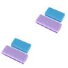Healifty 4pcs Foot Callus Remover Tool Natural Pumice Stone Foot Scrubber Dead Skin Remover Pedicure Random Color view 1
