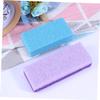 Healifty 4pcs Foot Callus Remover Tool Natural Pumice Stone Foot Scrubber Dead Skin Remover Pedicure Random Color view 2