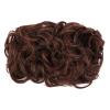 Bun Hair Piece Messy Bun Hair Pieces, Elastic Drawstring Wave Curly Chignon Hairpiece Clip in Curly Hair Extension Short Synthetic Ponytail Extension for Women Bun Extension (Color : LF01-2-30) view 2
