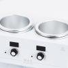 Professional Double Wax Warmer for Hair Removal, Body Wax Kit, Home Digital Waxing Heating Machine, Double Wax Pot Paraffin Facial Skin, Adjustable Temperature, for Body SPA Salon Equipment view 3