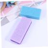 Healifty 6pcs Portable Accessory Foot Care Exfoliator Pedicure Tool Callus Remover Scrubber Pumice Stone Sponge Block Eco-Friendly Random Color view 3