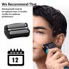 21B Series 3 Replacement Foil and Cutter Compatible with Braun Series 3 Replacement Head & for Braun S3 Wet and Dry Replacement Head,for Series 3 Electric Razor 5409 3010s 3040s 340s-4 300s 310s view 3