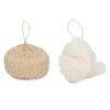 Bath Shower Set Skin Care Sisal Bath Sponge Exfoliating Pumice Stone Facial Massage Roller Bath Sponge Shower Heart Shaped Gift Box Set view 4
