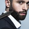 Vtrem Beard Pencil Filler for Men Black 3 Pack Dual Ended Applicator 4 Tip Micro Fork Pointed Tip Stubble Stick Pen With Brush Waterproof Beard Pen and Beard Brush Beard Comb view 3