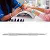 Professional Stainless Steel Cuticle Pusher and Spoon Nail Cleaner, Manicure and Pedicure Tool for Fingernails and Toenails, Compact and Lightweight view 3