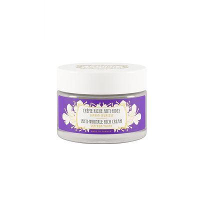 Panier des Sens  Rich Anti-Wrinkle & Firming Day Cream  Saffron Extract + Hyaluronic Acid  95% Natural Ingredients  Made in France, Vegan Friendly Face Care  1.7 fl oz