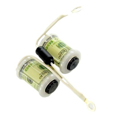 1PC 1.25INCH Tattoo Machine Replacement Parts Coil Non Bobbin 24AWG Enamelled Magnet Copper Wire Liner 8WRAPS 22UF 50V US Standard 8-32 Thread (LINER-06)