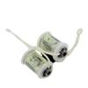 1PC 1.25INCH Tattoo Machine Replacement Parts Coil Non Bobbin 24AWG Enamelled Magnet Copper Wire Liner 8WRAPS 22UF 50V US Standard 8-32 Thread (LINER-06) view 2