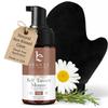 Self Tanner Tanning Mousse Kit - USA Made with Natural & Organic Ingredients, Self Tanner Mousse and Mitt, Tan Kit, Fake Tan Tanning Foam, Medium to Dark, Sunless Tanners Best Sellers view 1