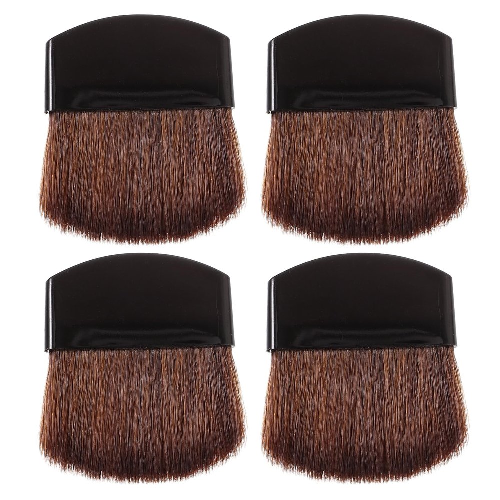 ADOCARN Small Makeup Brush 4pcs Makeup Brush Make up Brush Blush Small Powder Brush Blush Brush for Women Blush Brush for Highlighter Brush