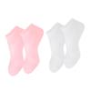 Balacoo 2 Pairs Exfoliating Moisturizing Socks for Dry Cracked Feet Heel Protector Spa Foot Care Socks view 1