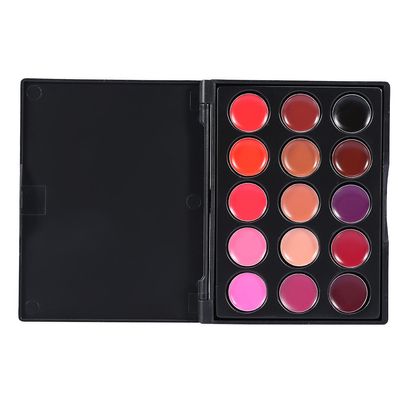 BROLEO Lipstick Makeup Palette Lip Cosmetics Makeup Palette Cosmetic Lip Gloss Palette Lasting Lipstick Lipstick Palette for Gift