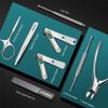 MR.GREEN Nail Clipper Sets 8 in 1 Pedicure Kits Stainless Steel Manicure Sets Personal Care Tools with Microfiber Leather Case (Mr-6658) view 4