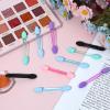 50 Pcs Disposable Double Head Eyeshadow Sponge Brushes Eyeshadow Applicators Dual Sides Eye Shadow Sponge Applicators Eyeshadow Brushes Makeup Applicator Cosmetic Tool(Multicolor) view 3