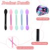 50 Pcs Disposable Double Head Eyeshadow Sponge Brushes Eyeshadow Applicators Dual Sides Eye Shadow Sponge Applicators Eyeshadow Brushes Makeup Applicator Cosmetic Tool(Multicolor) view 4