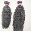 Mongolian Curl Human Hair 1 Bundle 100% Unprocessed Brazilian Virgin 10A Weave Kinky Curly Hair Wavy Extension Short/Medium Long Length Single Bundle Weaving for Women Natural Black Color 28 Inch view 1