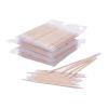 1000pcs Double Side Wood Cotton Swab Microbrush Eyelash Sticks Cleaning Swabs Nails Ear Toothpicks Cosmetic Eye Lash Glue Removing Tools (500PCS) view 2