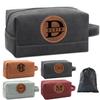6 Pack Personalized Toiletry Bag for Men Handcrafted, Custom Leather Dopp Kit for Men, Personalized Gifts for Men, Father, Husband, Boyfriend, Groomsmen, Best Man Gifts, Shaving Bag Cosmetic Bag view 1