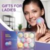 Annewi Bath Bombs for Women Gift Set 8 pcs Natural Wonderful Fizz Effect, Handmade, Natural Sea Salt, Moisturizing, Fragrant Shower Bombs for Bubble Spa Bath view 3