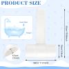 Pinkunn 2 Pcs Hot Tub Headrest Bathtub Headrest Pillow Waterproof Spa Head Pillows with Weighted Back for Bath Neck Head and Back Support Women Men(White) view 2