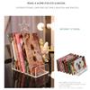 Acrylic Eyeshadow Palette Make Up Organizer 7 Sectons Divided Eyeshadow Palette Pallet Cosmetic Display Stand Makeup Palettes Storage Rack for Eyeshadow Palettes, Cosmetic, Dressing Table(Clear) view 2