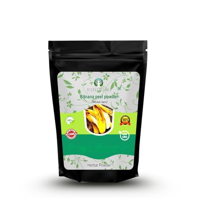 AYURVEDASHREE Banana Peel Powder 50 Gm | Banana Peel Powder For Hair Conditioning & Moisturizing Face Packs | No Preservatives | No Silica | External Use Only |