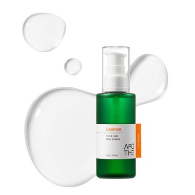 APOTHE Hair & Scalp Relax Essence 2.7 fl oz (80ml)  Gentle Scalp Care for Oily & Sensitive Scalp with Natural Ingredients, pH-Balanced Formula for Refreshing Cleansing & Moisture Balance