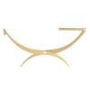 Jauarta Eyebrow Stencil Microblading Ruler Stainless Steel 3 Point Positioning Golden Ratio Symmetrical Measuring Tool Eyebrow Ruler (Gold) view 3