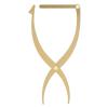 Jauarta Eyebrow Stencil Microblading Ruler Stainless Steel 3 Point Positioning Golden Ratio Symmetrical Measuring Tool Eyebrow Ruler (Gold) view 4