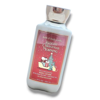 Bah ad Body Works Body Lotion 8 FL OZ (Packaging may vary) (Bright Christmas Morning)