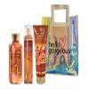 Bath & Body Works - Jolly Gingerbread Village - 3 Piece Bundle - Spray - Body Cream - Shower Gel - Full Size and Hello Gorgeous Gift Bag. view 1