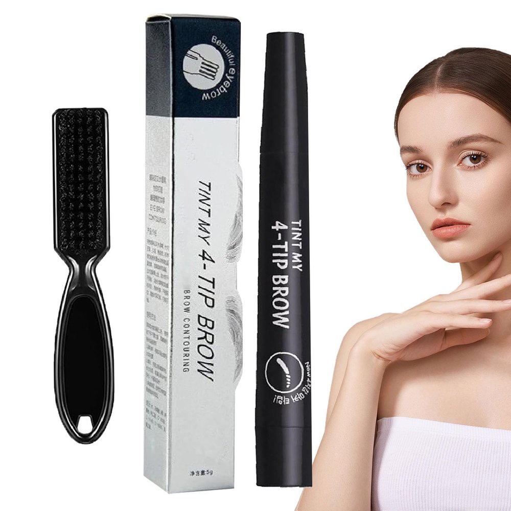 Beard Filler - Water Proof Hairline Pencil - Hairline Pencil, Beard Filler for Men, Long Lasting Coverage Beard Makeup, Beard Enhancement Kumprohu