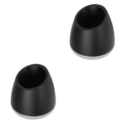 FRCOLOR 2pcs Aluminium Alloy Shaving Stand with Oblique Opening and Holder for Shaving for Organizing Your Bathroom Essentials