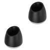 FRCOLOR 2pcs Aluminium Alloy Shaving Stand with Oblique Opening and Holder for Shaving for Organizing Your Bathroom Essentials view 1