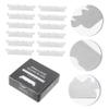 FRCOLOR 400pcs Single Face for Barbershop Old Folding Cutter for Smooth Shaving and Grooming for Salons and Home Use view 2