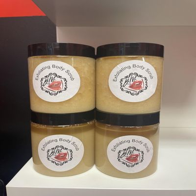 Honey and Lemongrass Body Scrub