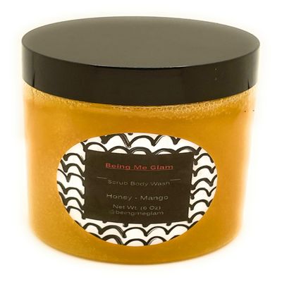 Honey and Mango Exfoliating Body Scrub