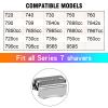 Series 7 70S Electric Shaver Head Replacement,Compatible with Braun Series 7 Shavers 720cc, 730cc, 735s, 750cc, 760cc, 790cc, and 795cc Shaver Foil,2 Pack view 3