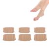 3 Pairs Heel Repair Socks, Moisturizer Heel Sleeves to Smooth & Soften Rough Cracked Heels, Breathable Open Toe Moisturizing Gel Heel Socks, Spa Cracked Heel Socks (Dark view 2