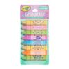 Lip Smacker Crayola Party Pack - 8 Moisturizing Lip Balms, Fun Flavors, Hydrating & Protecting, Glossy Finish - Cruelty-Free view 1