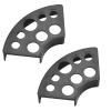 302Pcs Tattoo Ink Caps Holders Set, Urknall 300pcs Tattoo Caps and 2pcs Ink Cups Holders Mixed Size 100 Small 100 Medium 100 Large for Tattoos Ink Tattooing Suppies view 3