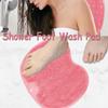 AKOAK 1 Pack Shower Back and Foot Scrubber, Wall-mounted Scrubber with Suction Cup, Silicone Bath Massage Pad Brush for Bathroom Foot Cleaning for Both Men and Women Improving Skin and Gentle Exfoliat view 3