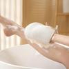 2 Pack Exfoliating Mitt Shower Loofah, Double-Sided Exfoliating Glove, Shower Pouf Cleaning Loofah Sponge, Shower Use Sponge for Body Wash Bathroom Men Women view 4