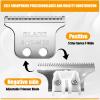 2215 T Wide Adjustable Trimmer Blades for Wahl 5 Star Series Detailer (8081) and Cordless Detailer LI (8171) Hair Clippers Blades-Model 2215 view 2