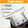 2215 T Wide Adjustable Trimmer Blades for Wahl 5 Star Series Detailer (8081) and Cordless Detailer LI (8171) Hair Clippers Blades-Model 2215 view 4