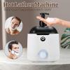 Hot Lather Machine SANGLE SOPFFY,Shaving Cream Warmer for Men -800ML Large Capacity Heated Shaving Cream Dispenser for Home Salon Barber Shop Spa With 2 Pumps,Christmas and Birthday Gift for Men view 2