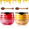 2PCS Strawberry & Honey Lip Balm, Vitamin E Moisturizing Propolis Sleeping Lip Mask, Effective Reduces Lip Lines Prevention Dry and Cracked Lip Scrubs Exfoliator Smoothing Dry Lip Care view 1